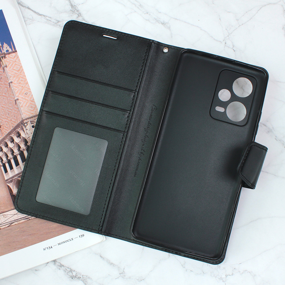 Torbica Hanman Canvas ORG za Xiaomi Redmi Note 12 Pro Plus crna
