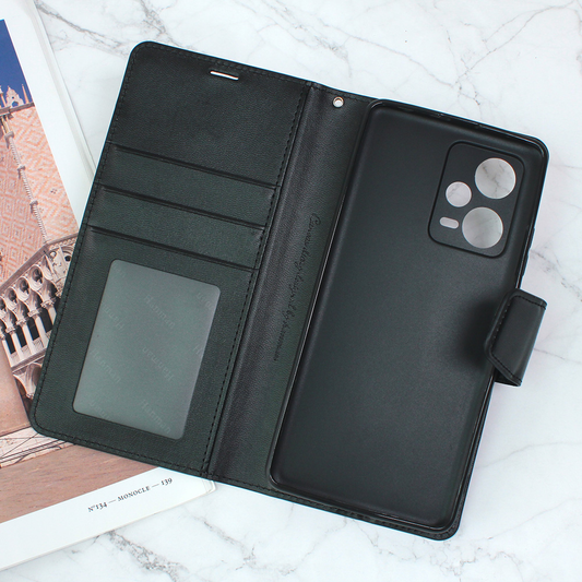 Torbica Hanman Canvas ORG za Xiaomi Redmi Note 12 Pro Plus crna