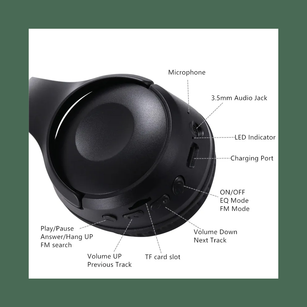 Bluetooth slusalice Sodo SD-1010 plave