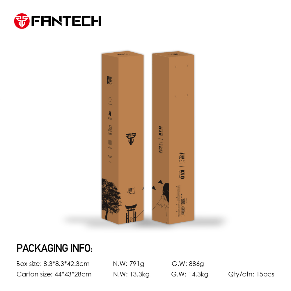 Podloga za mis Fantech MP905 Ato Deskmat Sakura