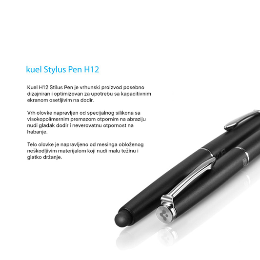 Olovka za Touch screen Spigen Kuel H12 crna