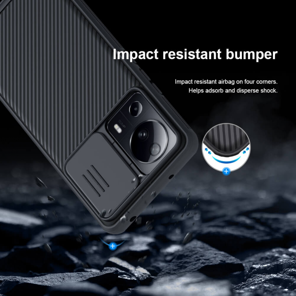 Torbica Nillkin CamShield Pro za Xiaomi 13 Lite plava