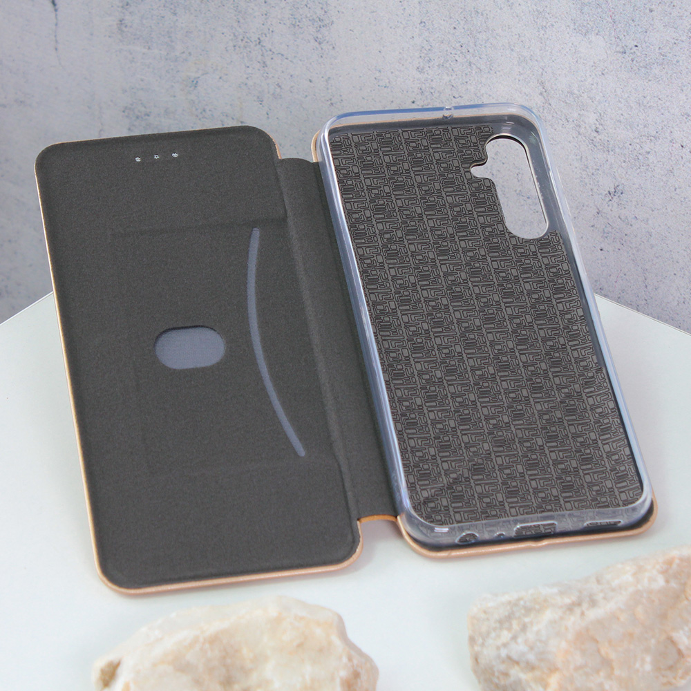 Torbica Teracell Flip Cover za Samsung A245F Galaxy A24 4G zlatna