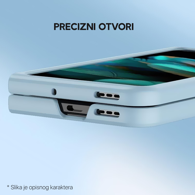 Torbica Elegant Fold za Samsung F946B Galaxy Z Fold 5 5G plava