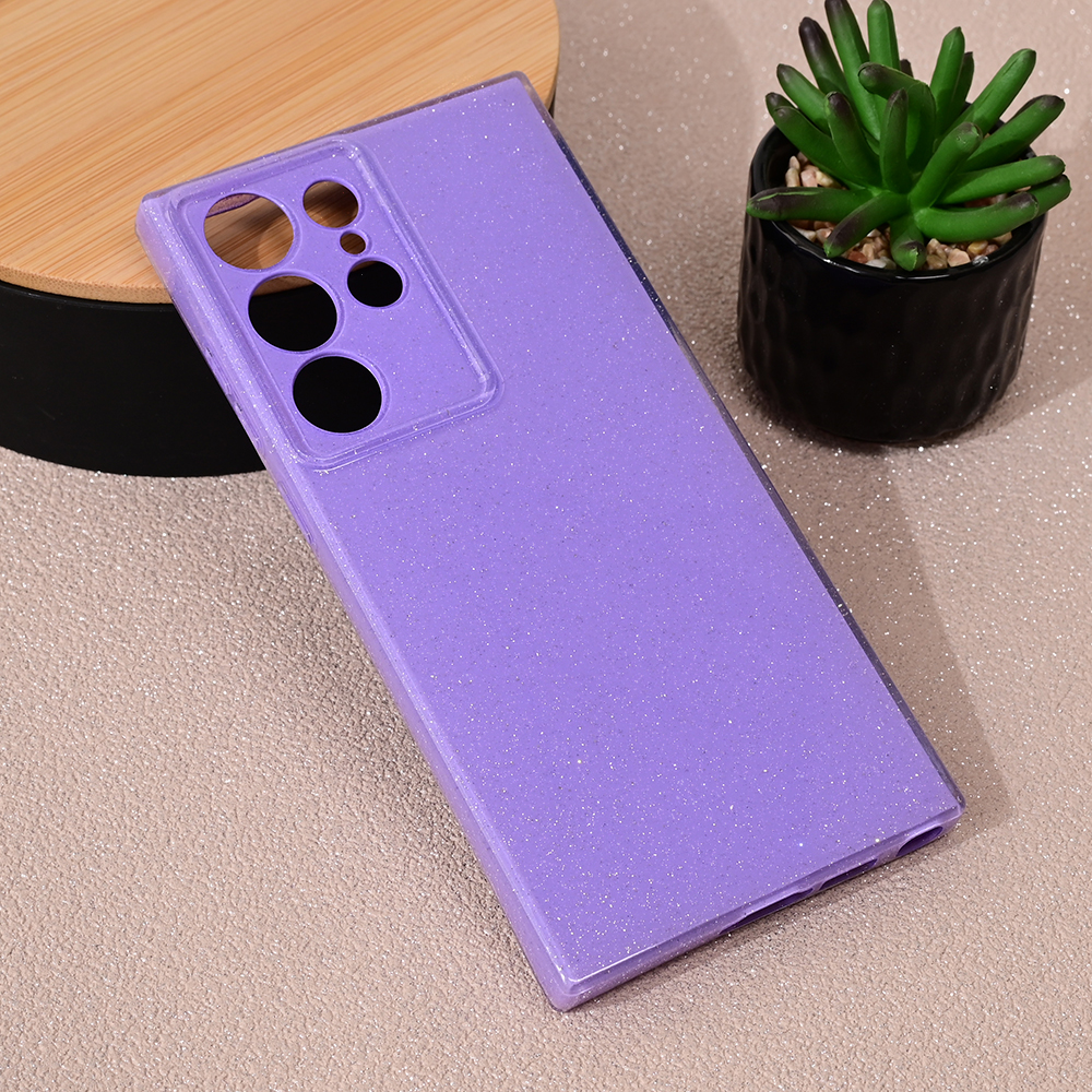 Torbica Sparkle Dust za Samsung S918B Galaxy S23 Ultra ljubicasta
