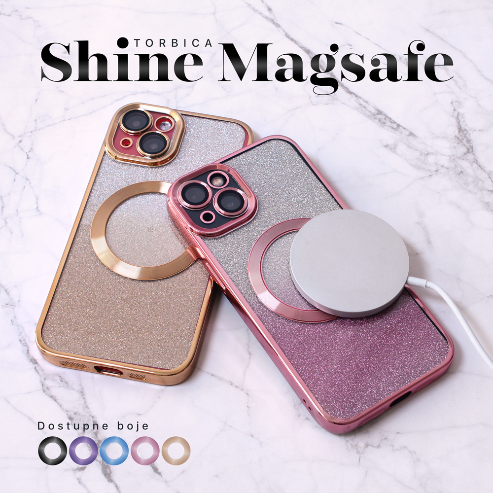 Torbica Shine Magsafe za iPhone 14 6.1 plava