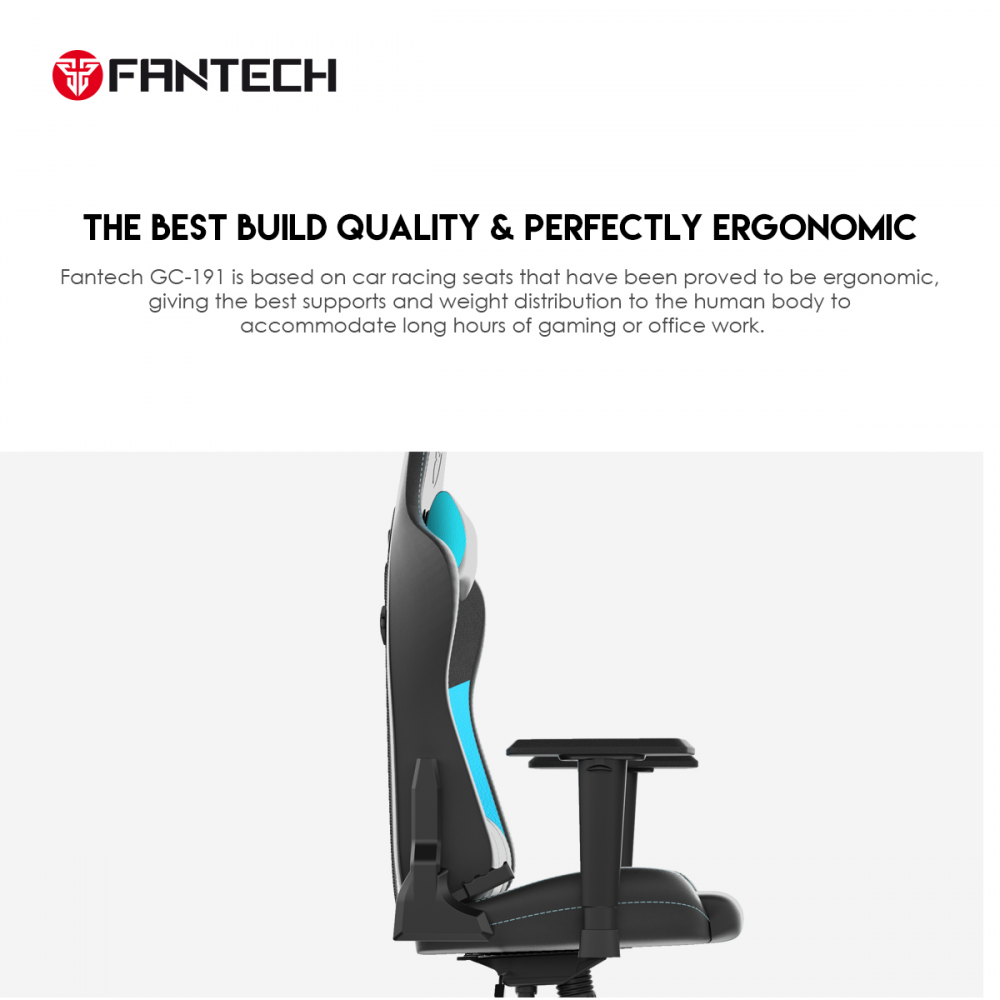 Stolica Gaming Fantech Korsi GC-191 siva