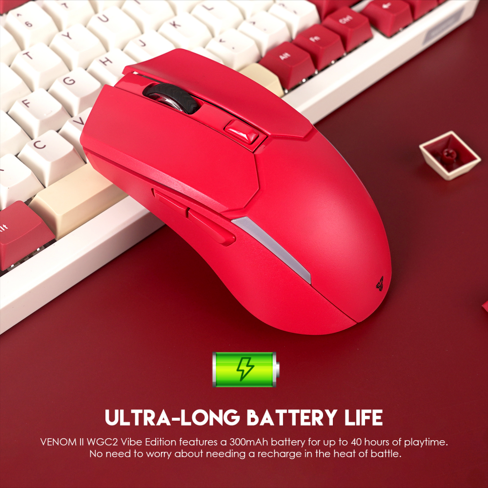 Mis Wireless Gaming Fantech WGC2 Venom II crveni