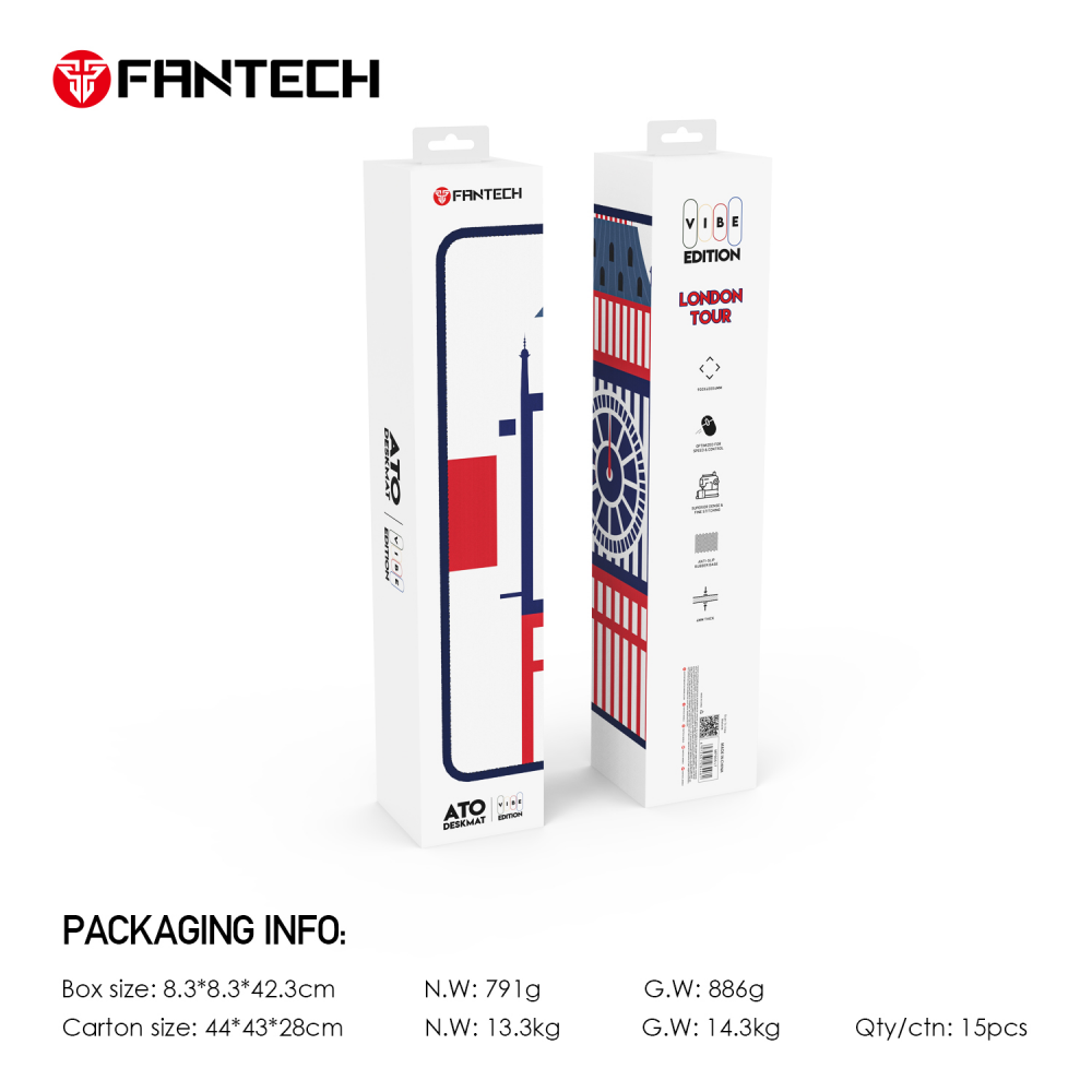 Podloga za mis Fantech MP905 Vibe London Tour