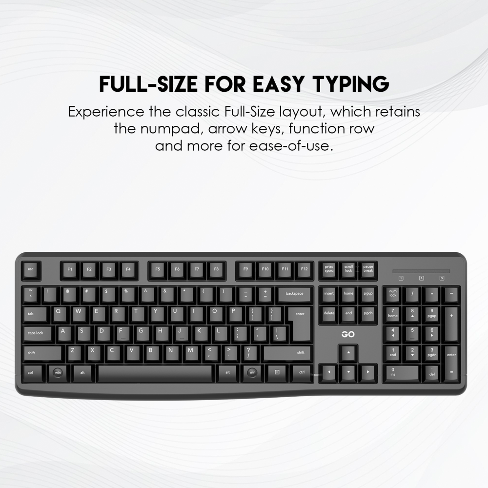 Combo mis tastatura wireless Fantech WK-894 crni