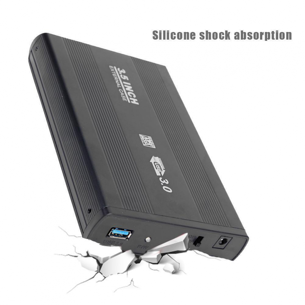 Eksterno kuciste za HDD 3.5" USB 3.0 crno