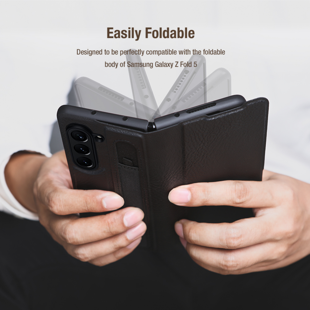 Torbica Nillkin Aoge za Samsung F946B Galaxy Z Fold 5 5G crna
