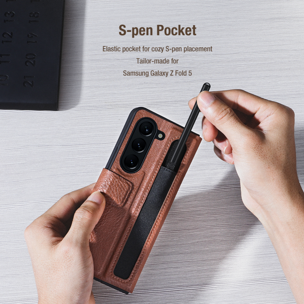 Torbica Nillkin Aoge za Samsung F946B Galaxy Z Fold 5 5G crna