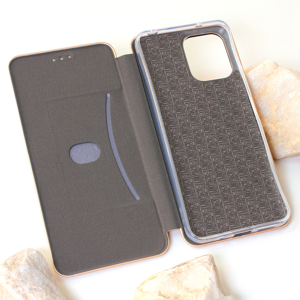 Torbica Teracell Flip Cover za Xiaomi Redmi 12 zlatna