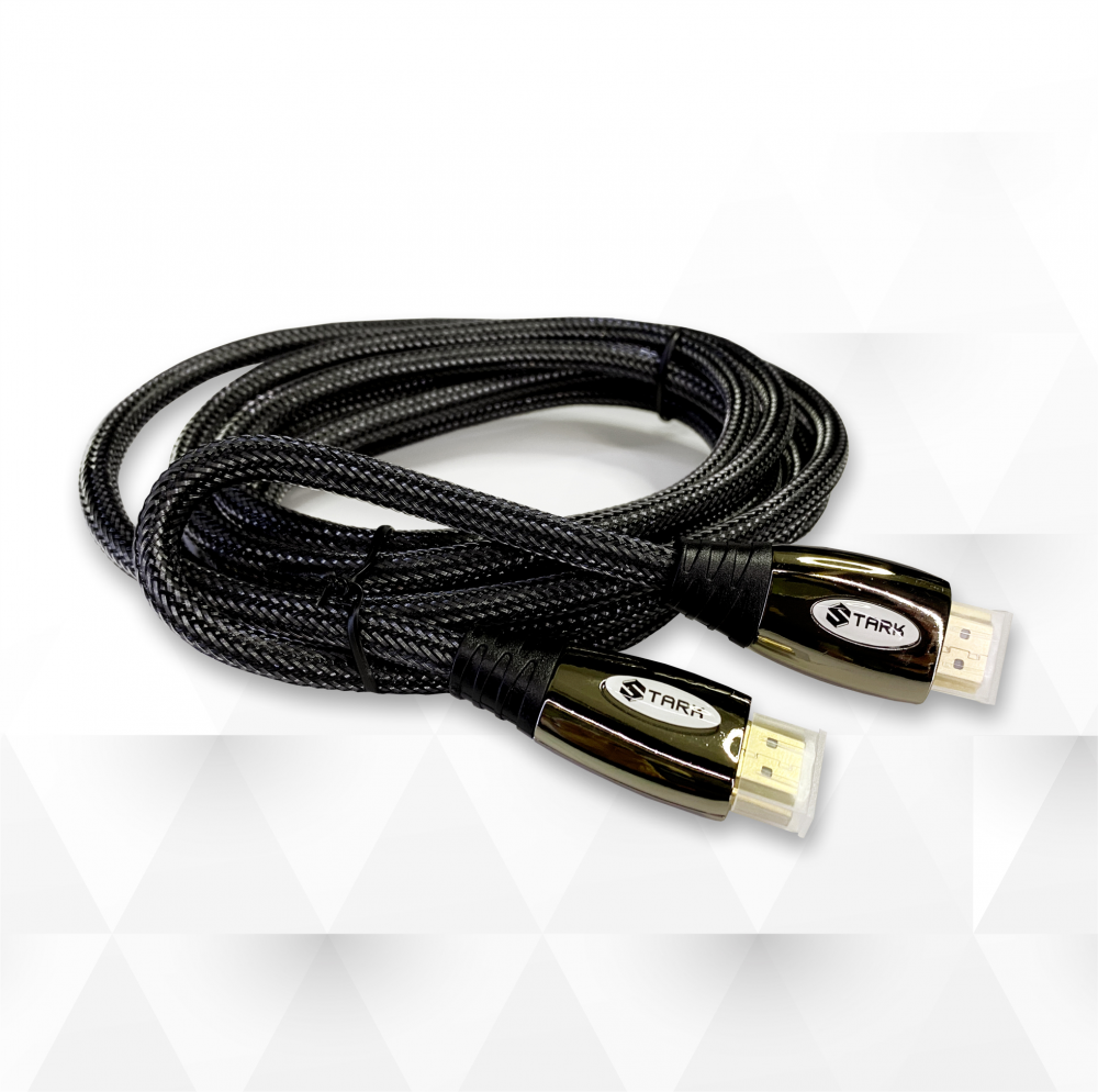 Kabl STARK HDMI M-M pozlacen 4K metalno kuciste 2m