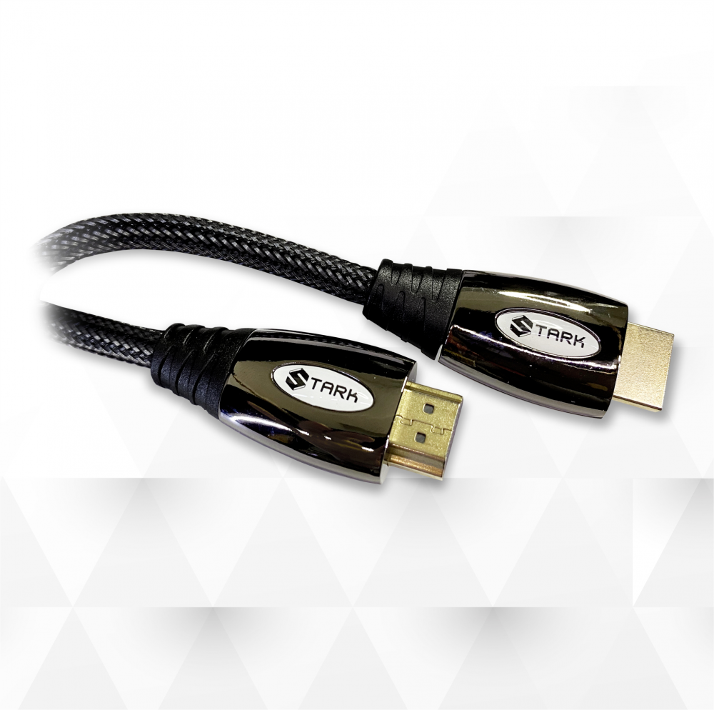 Kabl STARK HDMI M-M pozlacen 4K metalno kuciste 3m
