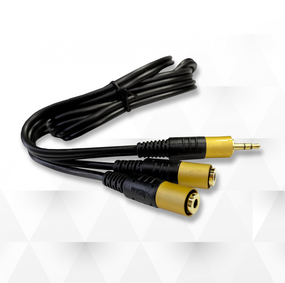 Kabl STARK audio 3.5mm stereo na 2X3.5mm stereo