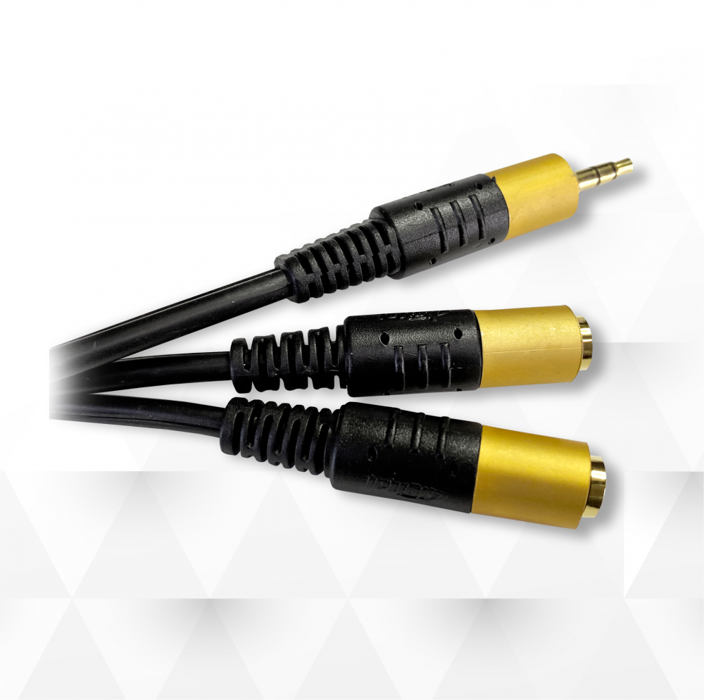 Kabl STARK audio 3.5mm stereo na 2X3.5mm stereo