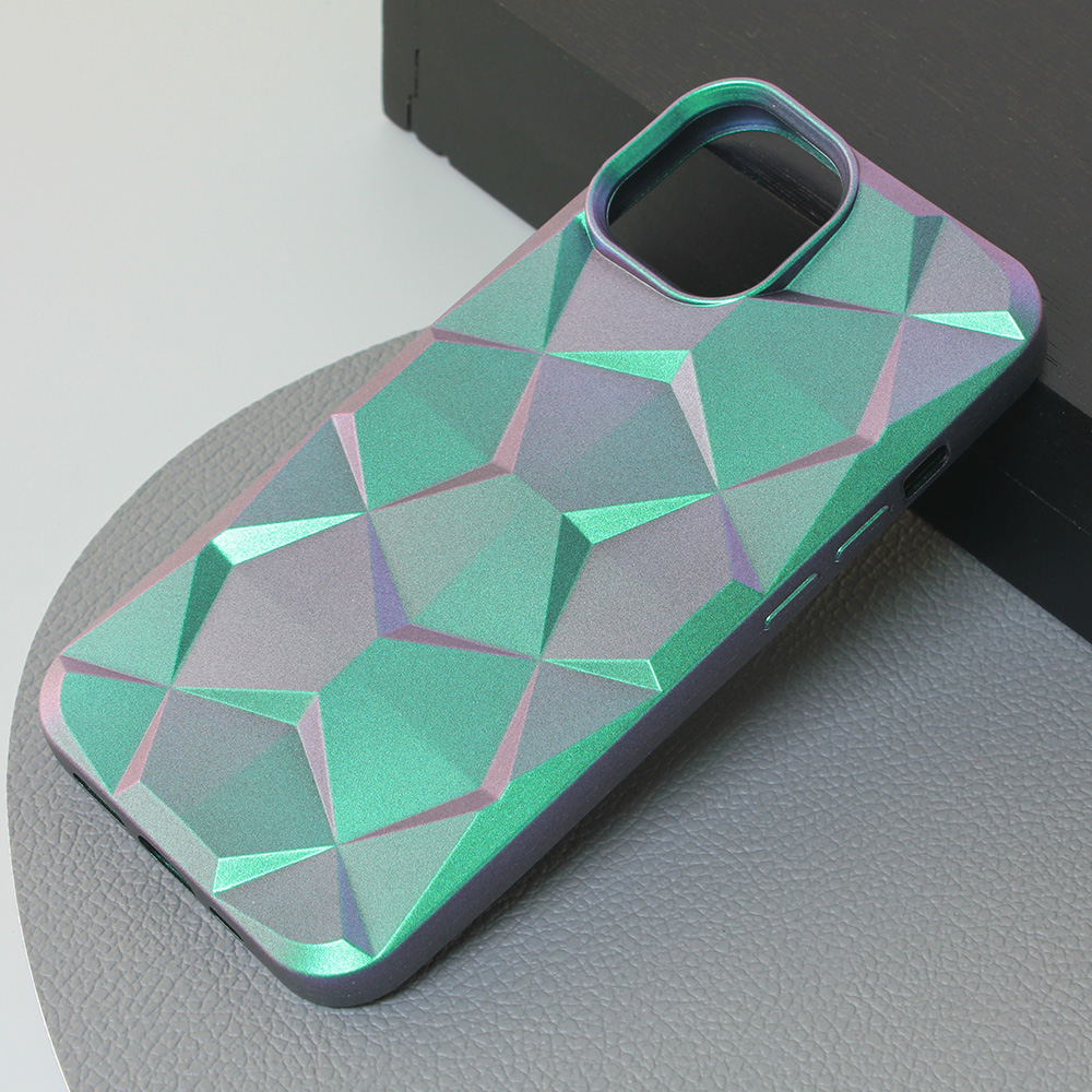 Torbica Shiny Diamond za iPhone 14 6.1 zelena