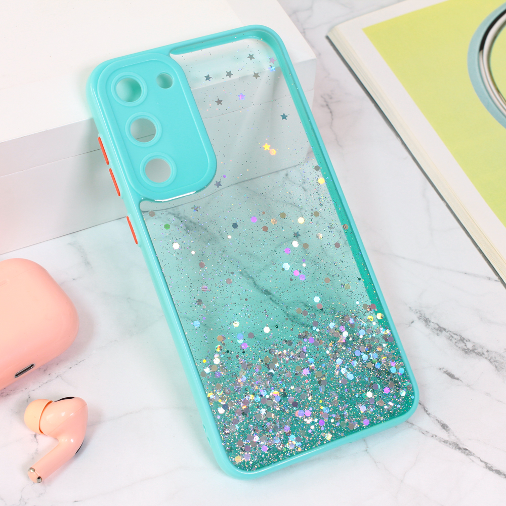 Torbica Frame Glitter za Samsung S916B Galaxy S23 Plus mint