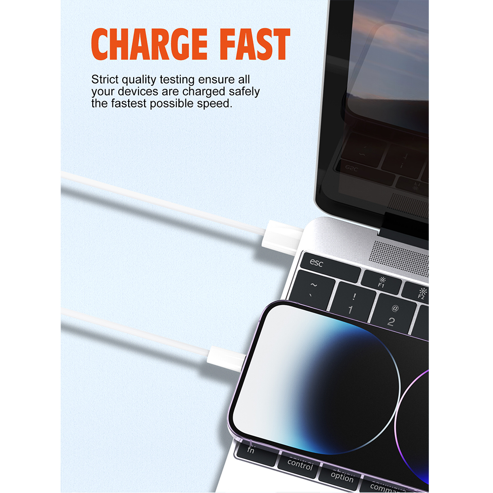 Data kabl LDNIO LS892 25W Fast iPhone lightning beli 2m