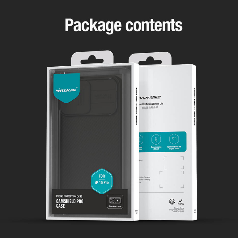 Torbica Nillkin CamShield Pro za iPhone 15 Pro 6.1 zelena