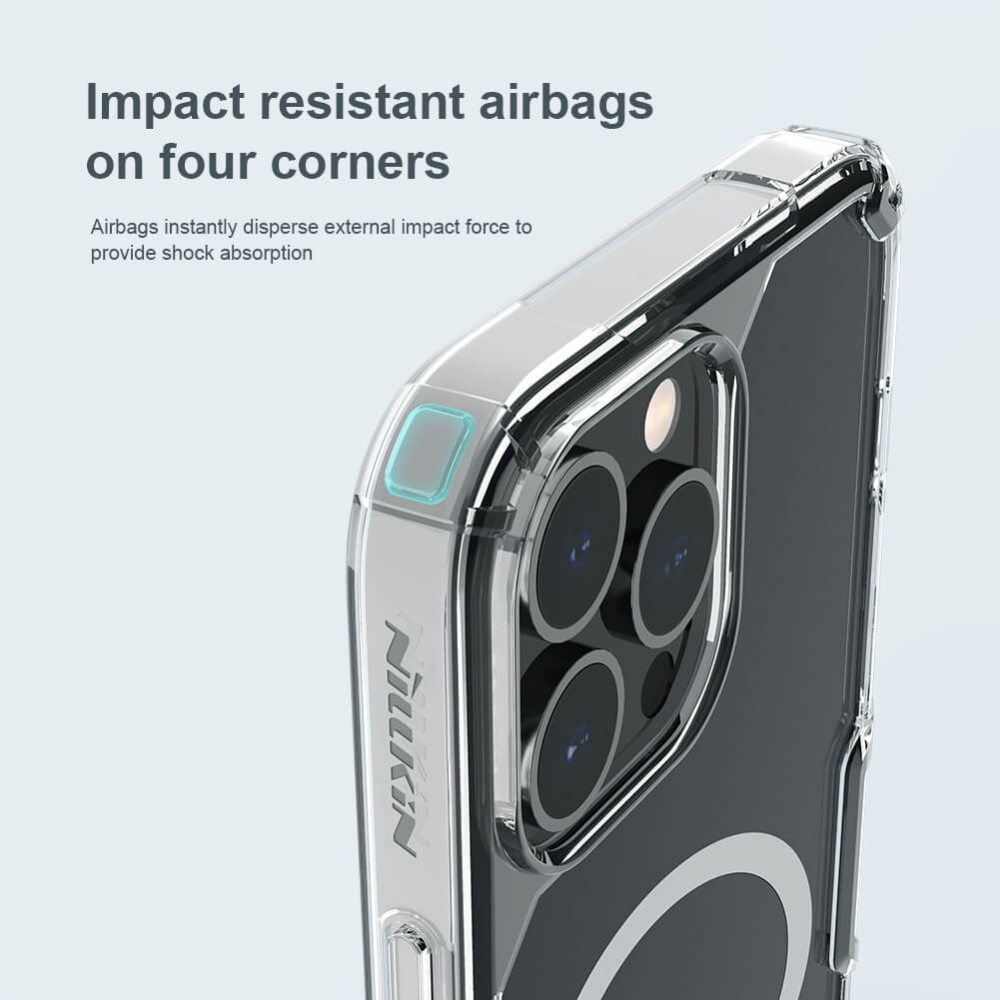 Torbica Nillkin Nature Pro Magnetic za iPhone 15 6.1 plava