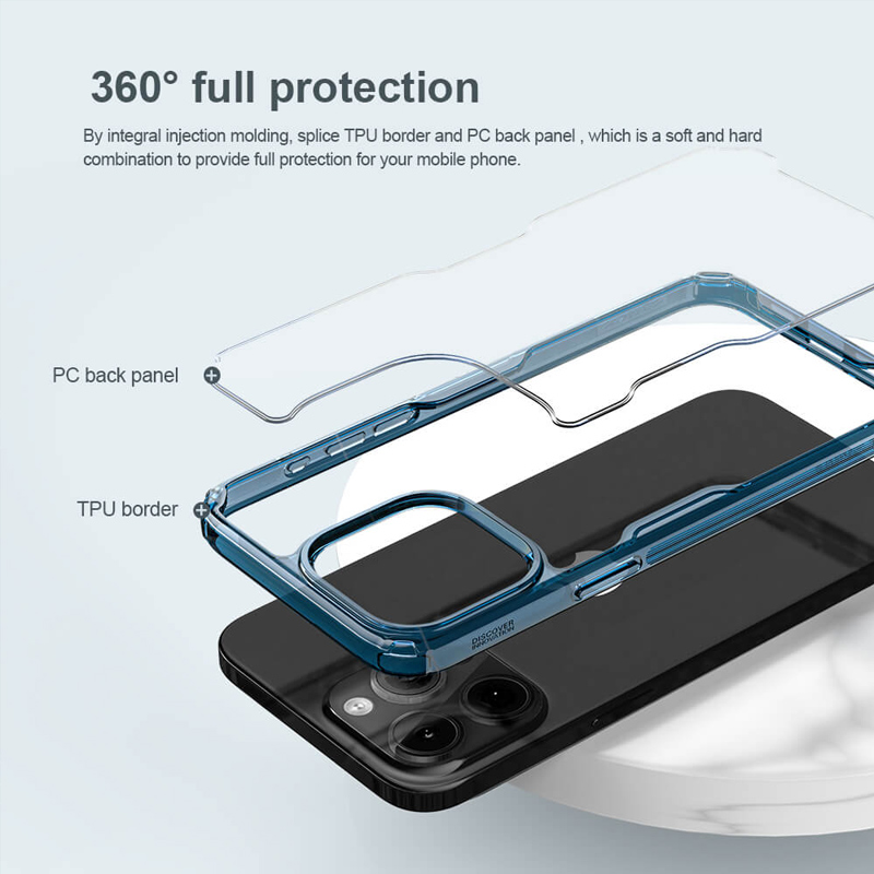 Torbica Nillkin Nature Pro za iPhone 15 Pro Max 6.7 transparent
