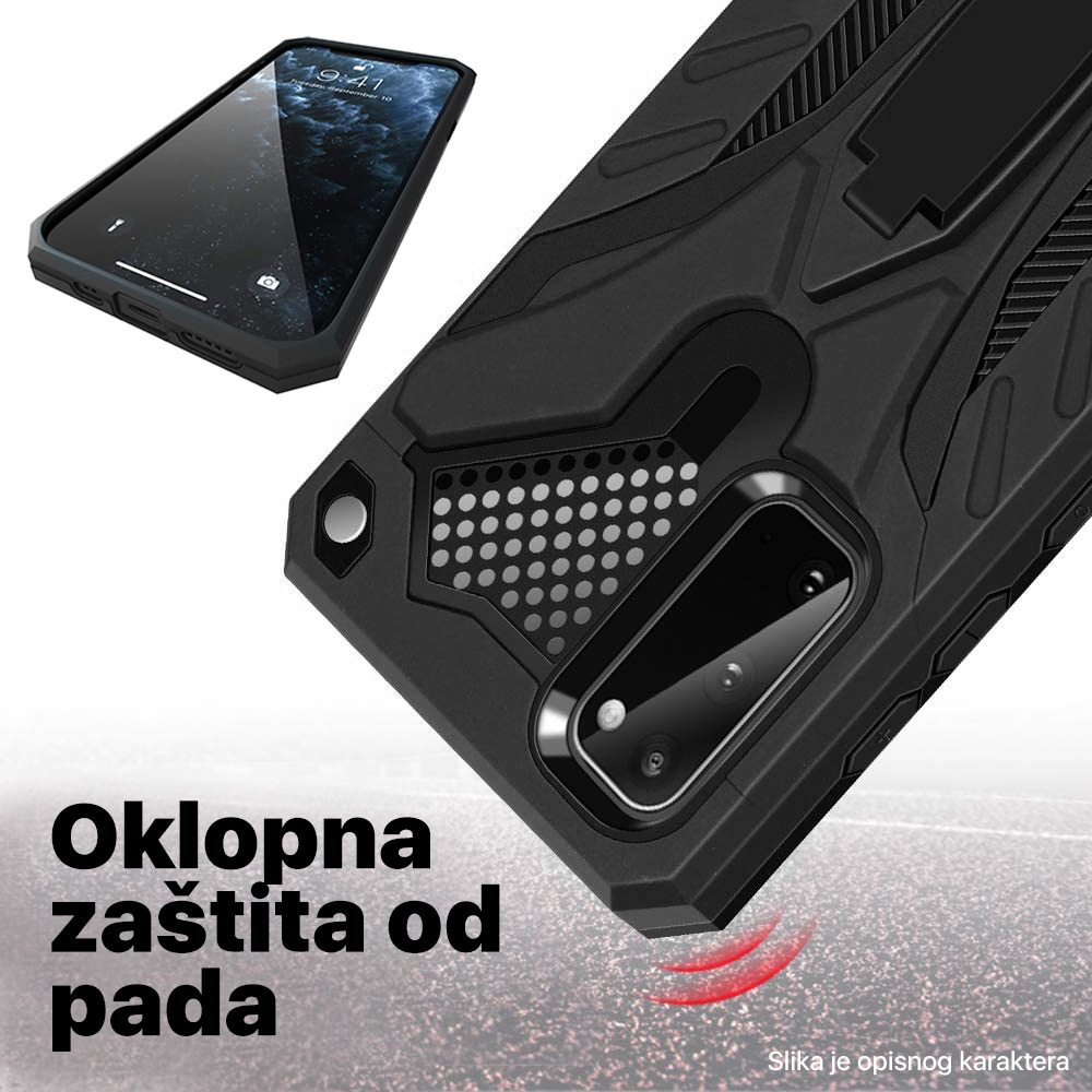 Torbica Fight za iPhone 15 Plus 6.7 crna