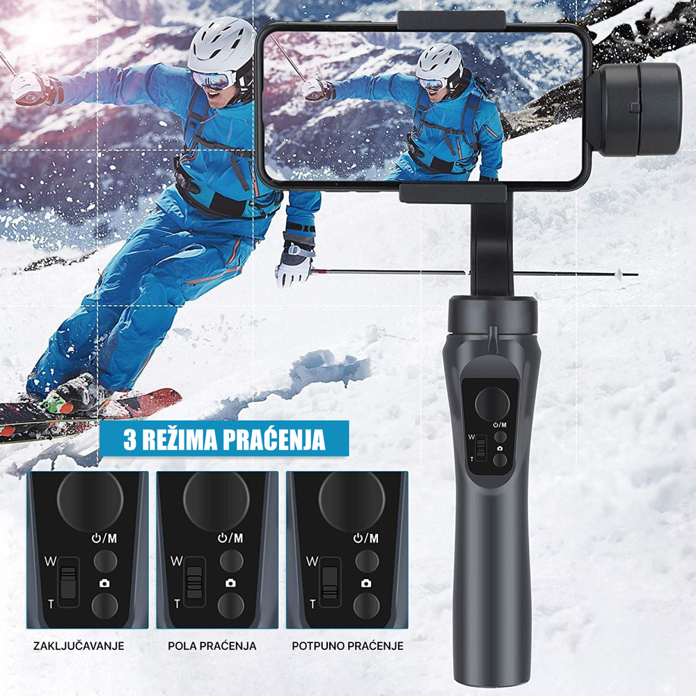 Stabilizator Gimbal 3-Axis crni