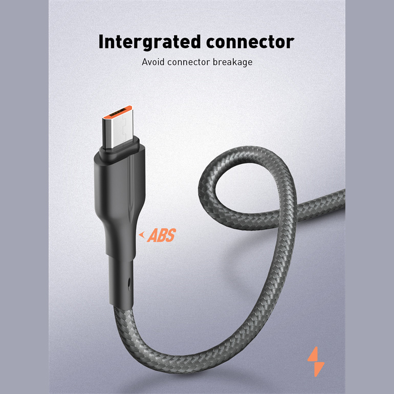 Data kabl LDNIO LS851 25W Fast iPhone lightning sivi 1m