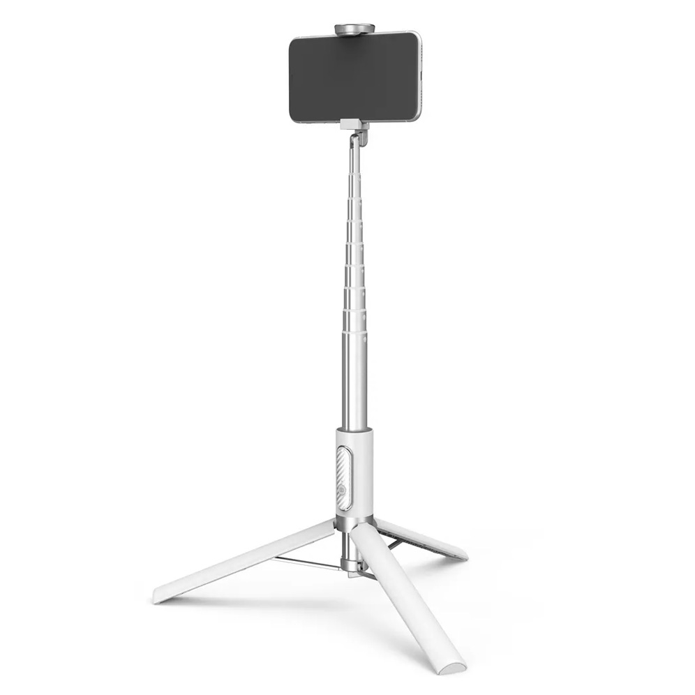 Selfie stick M18 + tripod beli/srebrni