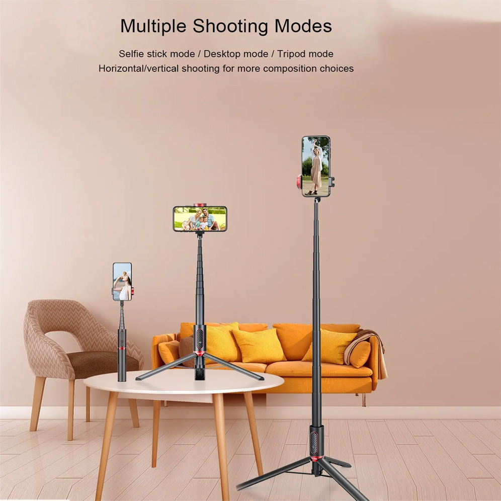 Selfie stick M18 + tripod beli/srebrni