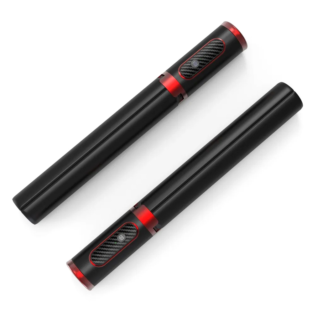 Selfie stick M18 + tripod crni/crveni