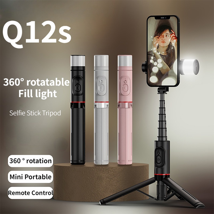 Selfie stick Q12S + tripod beli