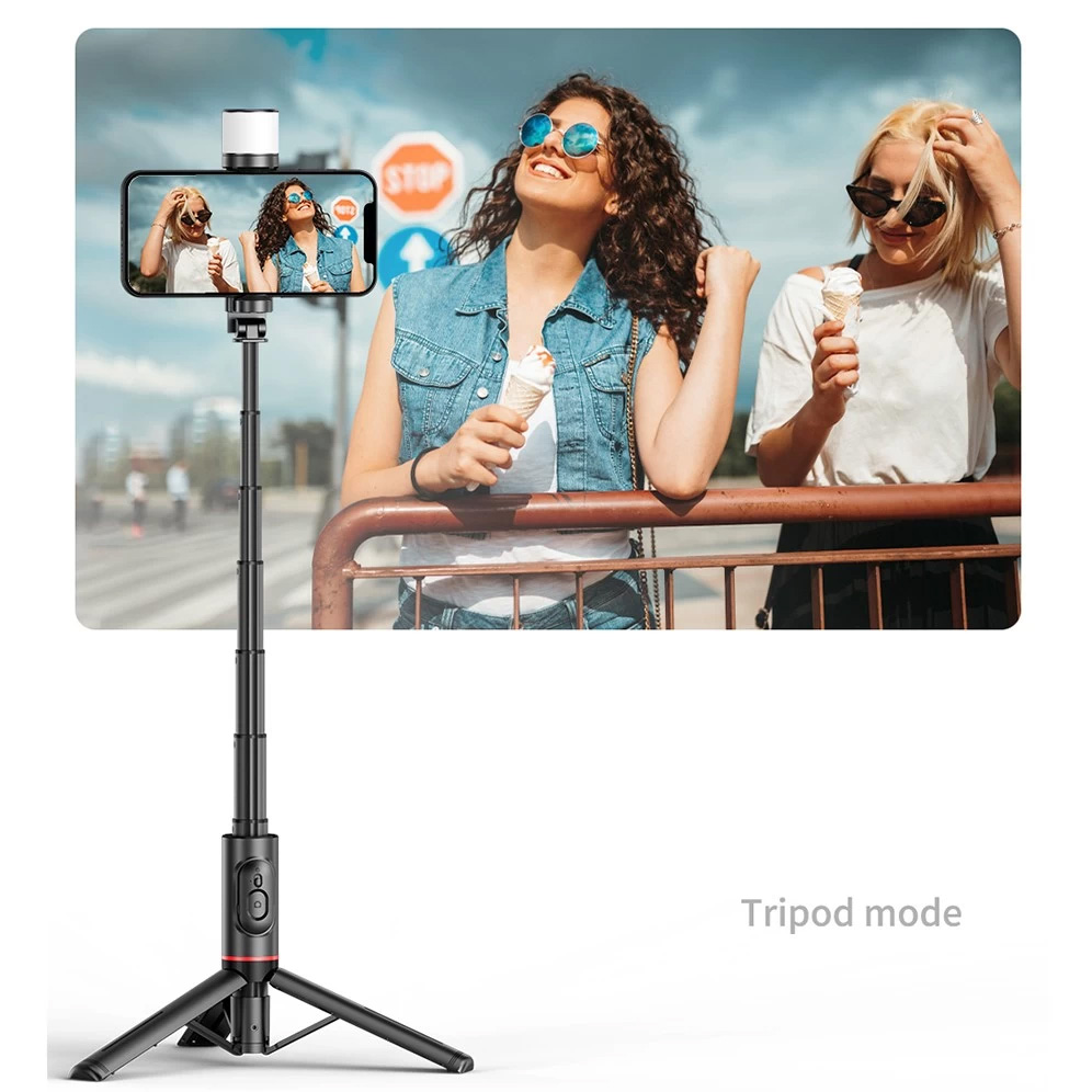 Selfie stick Q12S + tripod crni