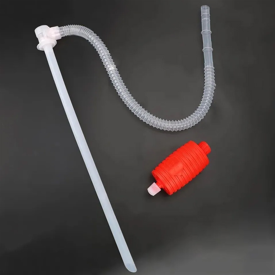 Rucna pumpa za tecnost TP-10 belo crvena