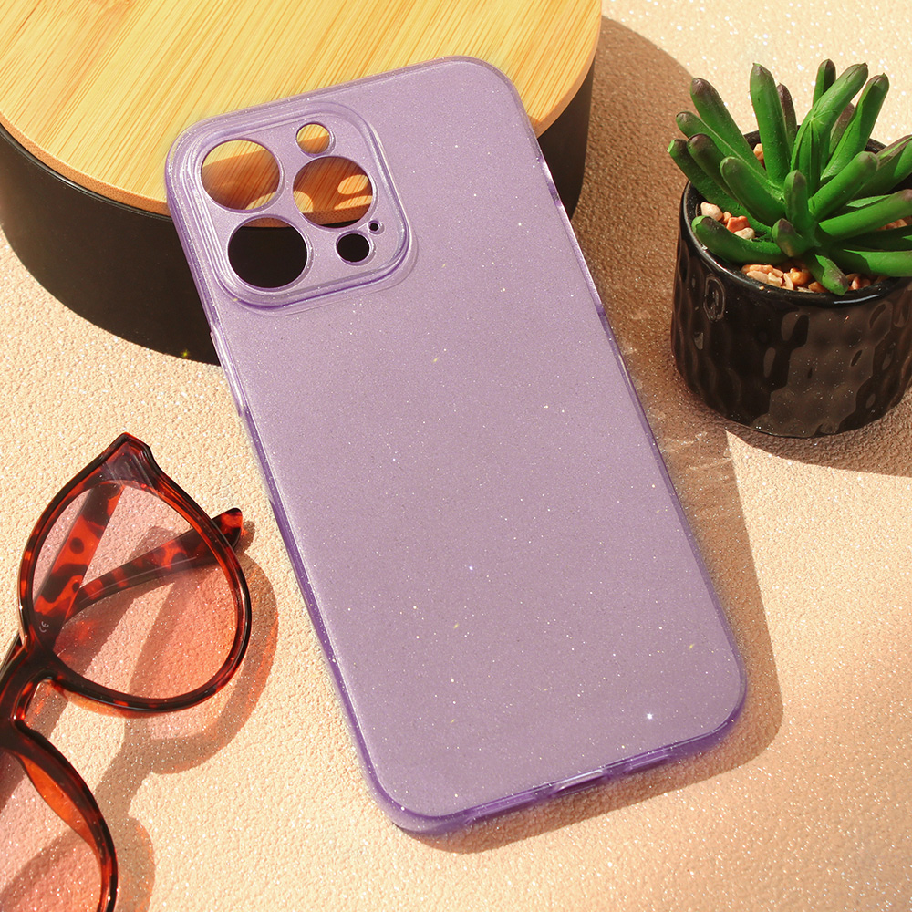 Torbica Sparkle Dust za iPhone 15 Pro Max 6.7 ljubicasta