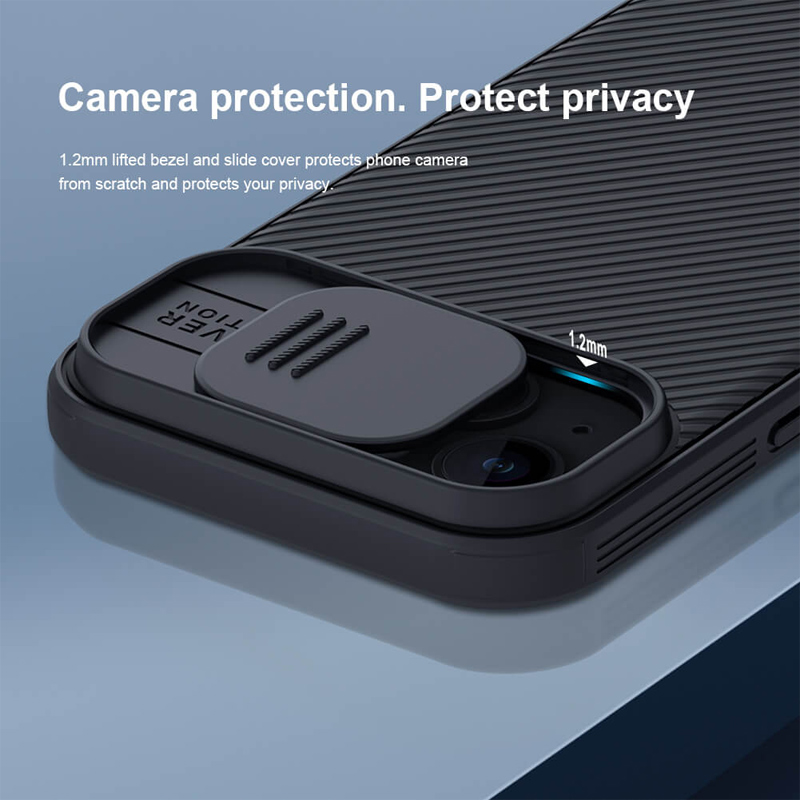 Torbica Nillkin CamShield Pro za iPhone 15 Plus 6.7 crna