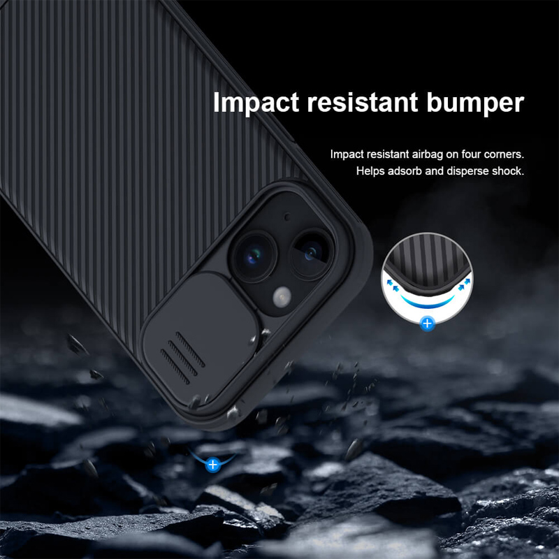 Torbica Nillkin CamShield Pro za iPhone 15 Plus 6.7 crna