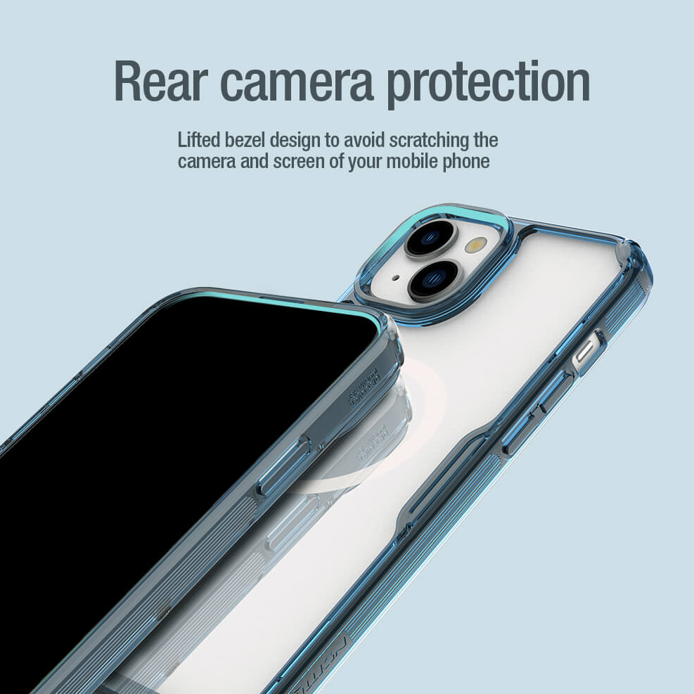 Torbica Nillkin Nature Pro Magnetic za iPhone 15 Pro 6.1 plava