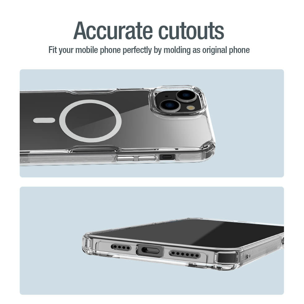 Torbica Nillkin Nature Pro Magnetic za iPhone 15 Pro 6.1 plava
