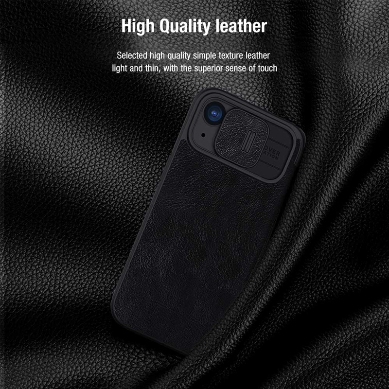 Torbica Nillkin Qin Pro za iPhone 15 Pro 6.1 crvena