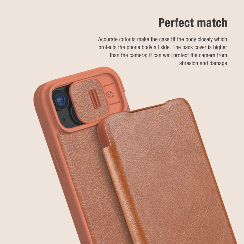 Torbica Nillkin Qin Pro za iPhone 15 6.1 crvena