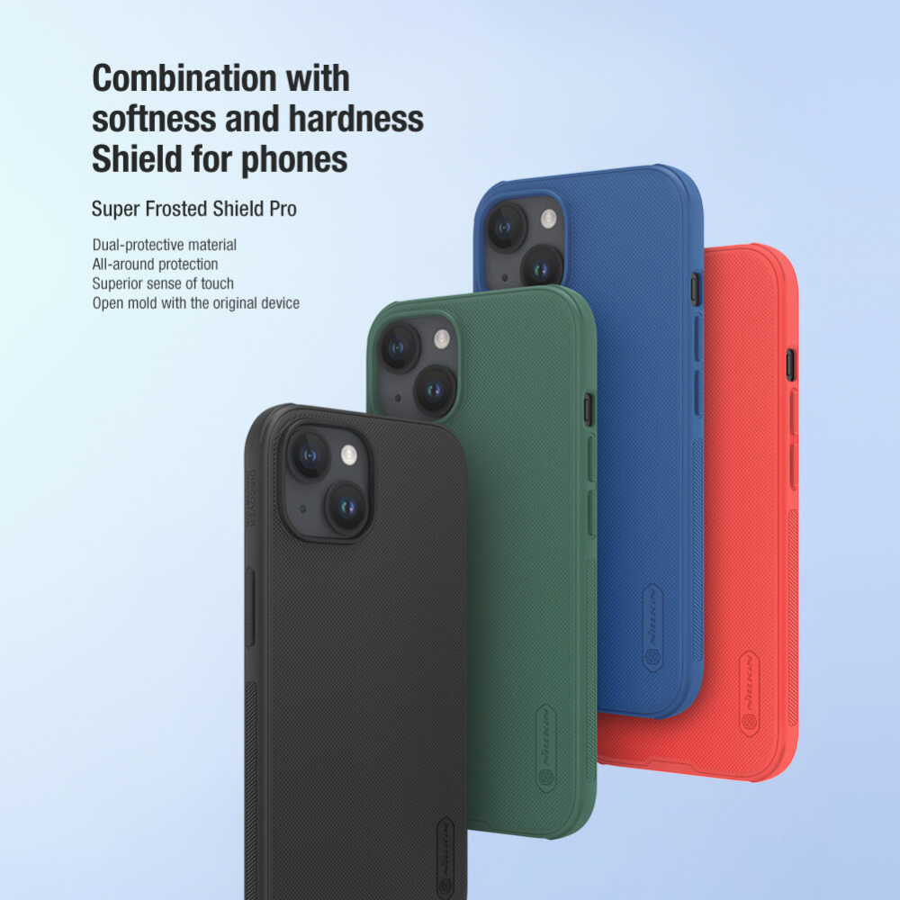 Torbica Nillkin Scrub Pro za iPhone 15 Plus 6.7 plava
