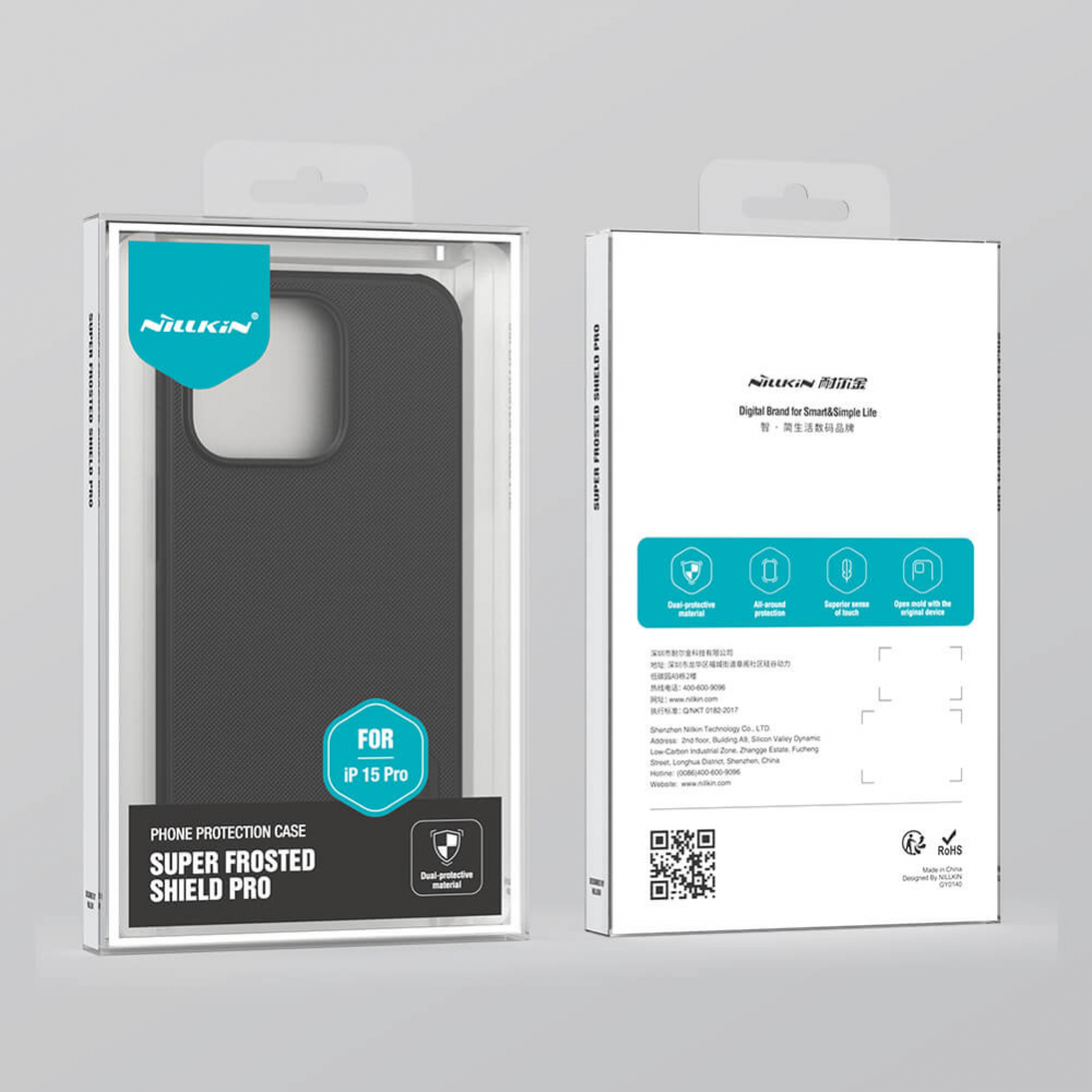 Torbica Nillkin Scrub Pro za iPhone 15 Pro 6.1 plava