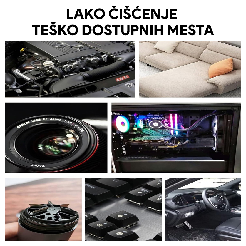 Masina za ciscenje periferija V16D bezicni Kompresor - Usisivac