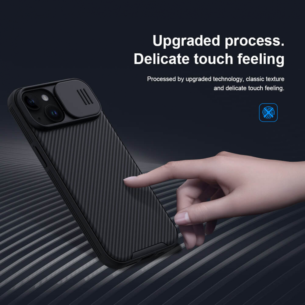 Torbica Nillkin CamShield Pro za iPhone 15 Plus 6.7 zelena