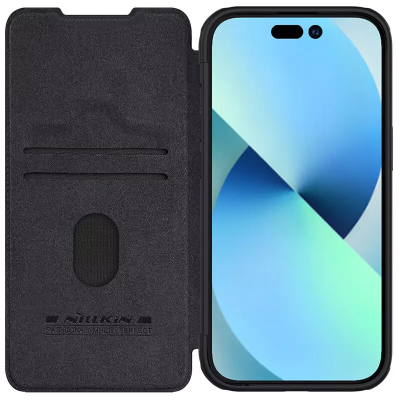 Torbica Nillkin Qin Pro za iPhone 15 Plus 6.7 crna