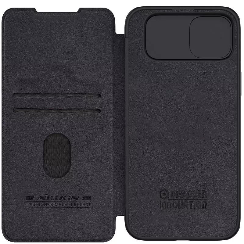 Torbica Nillkin Qin Pro za iPhone 15 Plus 6.7 crna